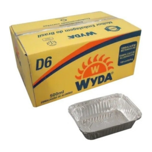 Bandeja de Alumínio Wyda - D6 500ml