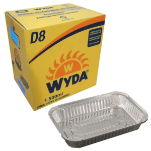 Bandeja de Alumínio Wyda - D8 1500ml