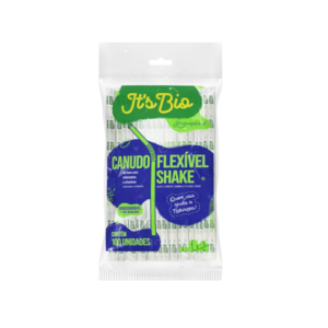 Caixa Canudo Flexível Shake It's Bio 2000und - Strawplast