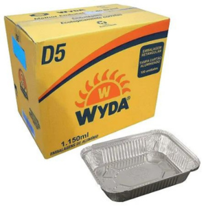 Bandeja De Alumínio Wyda – D5 1150ml