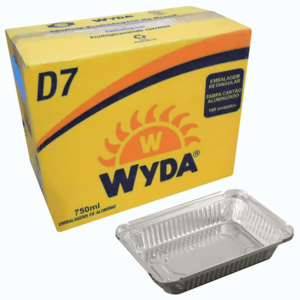 Bandeja de Alumínio Wyda - D7 750ml