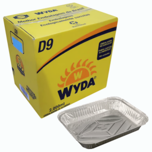 Bandeja De Alumínio Wyda – D9 2000ml
